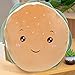 TOTITOM Cuscino Letto CusciniCheeseburger Cuscino Buona Resilienza 15.7in Delicato sulla Pelle Morbido Confortevole Soffici Hamburger Peluche Cuscini per Regali Home Decor