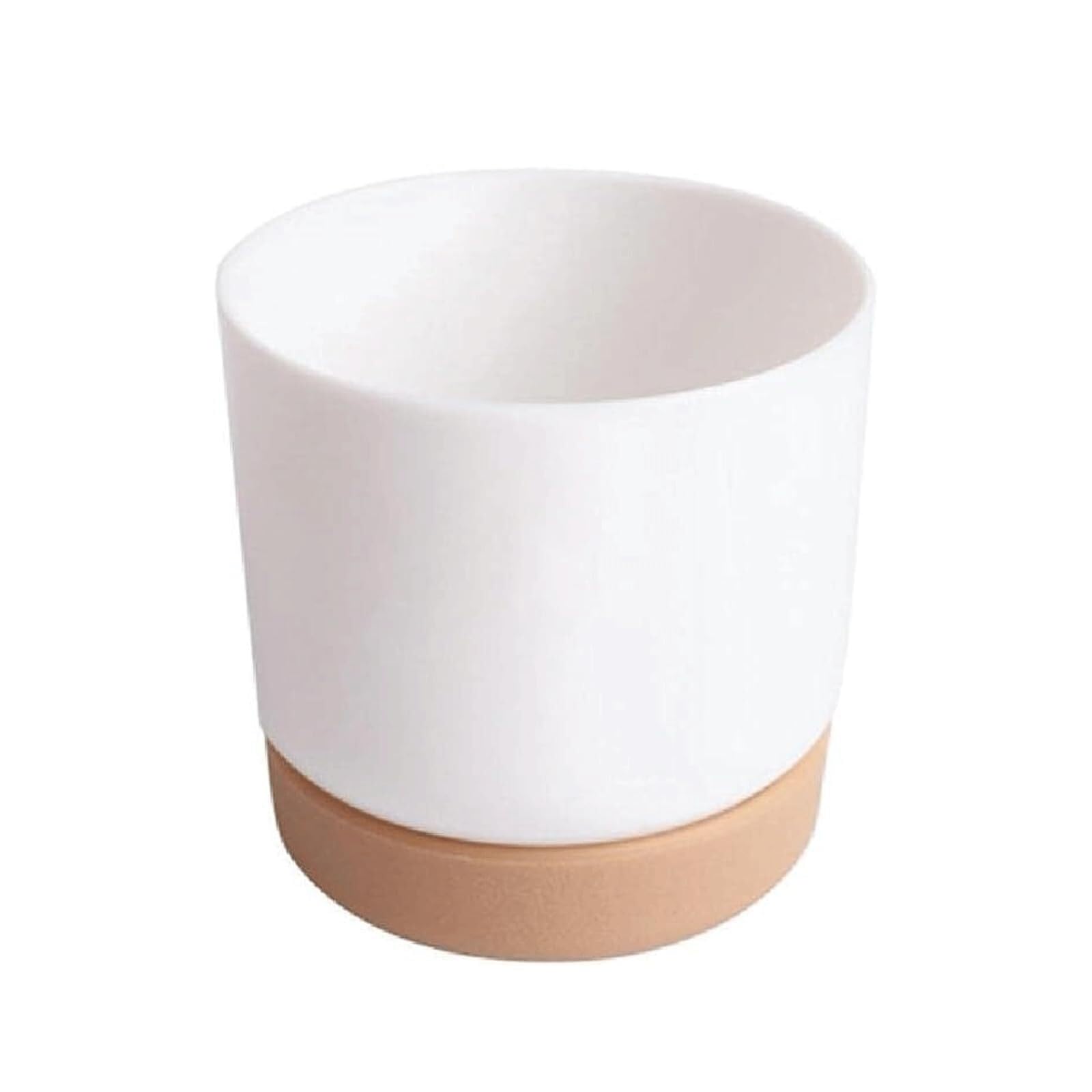 Jardinières décoratives Lot de 2 Pots Fleurs à arrosage Automatique, en Plastique Les indispensables du Jardin(#L)