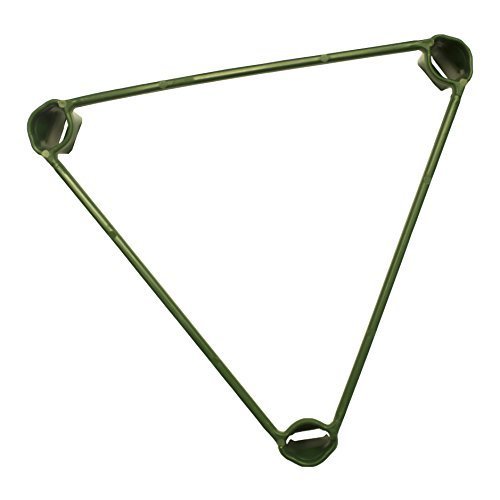 Elixir Gardens Plant Support | Cane Connectors & Caps, Wigwam Grips, Support Rings, Tie Tube, Grow Triangles & Clips Available in Various Quantities | Grow Triangle x 40
