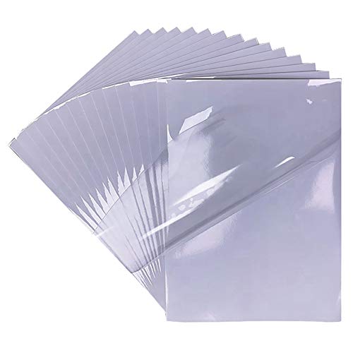 Bleidruck Crystal Clear Sticker Paper 25 Sheets A4 Size (8.25