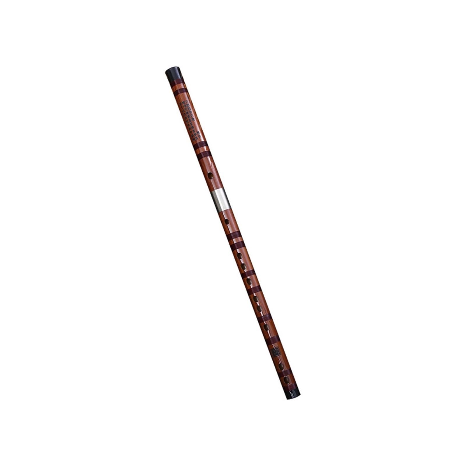 Flauta de bambú profesional Flauta de bambú profesional para adultos de alto rendimiento de bambú amargo refinado instrumento de flauta horizontal mayor(G Key)