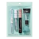 e.l.f. All Day Every Day Makeup Kit, Hydrating Face Primer, Curling Mascara, High-Shine Lip Gloss & Clear Eyebrow Gel + Mascara, Vegan & Cruelty-Free
