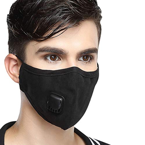 LMRYJQ Reusable Washable Men Lady Anti Dust Trip Unisex Earloop Fashion Sport Casual