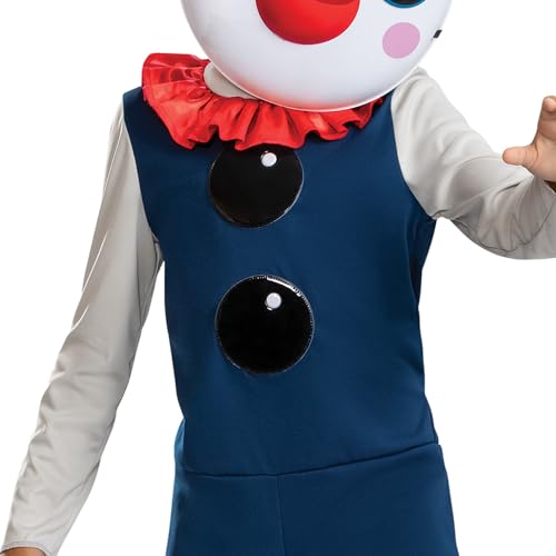 Disfraz infantil Clowny con máscara talla 10-12 miniatura 4