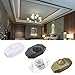 2 Pack Inline Dimmer Switch, Smooth Brightness Control for LED & Incandescent Lights, Rotary Knob Switch for Bedroom, Living Room, Kitchen, Outdoor (Transparent)