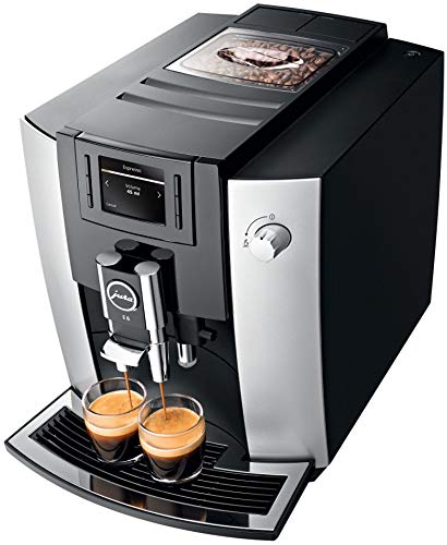 Jura 15070 E6 Automatic Coffee Center, Platinum Includes Filter Cartridge, Cleaning Tablets, Frothing Pitcher, Coffee Beans And 2 Ceramic Cups And Saucers #TOP3