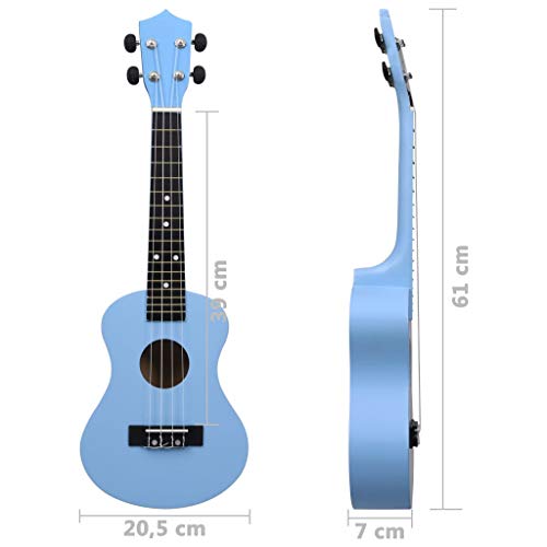 Ausla Ukulele Beginner Set, Soprano Style Ukulele Set pour Jouer - Les Beatles, Paul McCartney, John Lennon, RIngo Starr, George Harrison Ausla Ukulele Beginner Set, Soprano Style Ukulele Set pour Jouer – Image 4