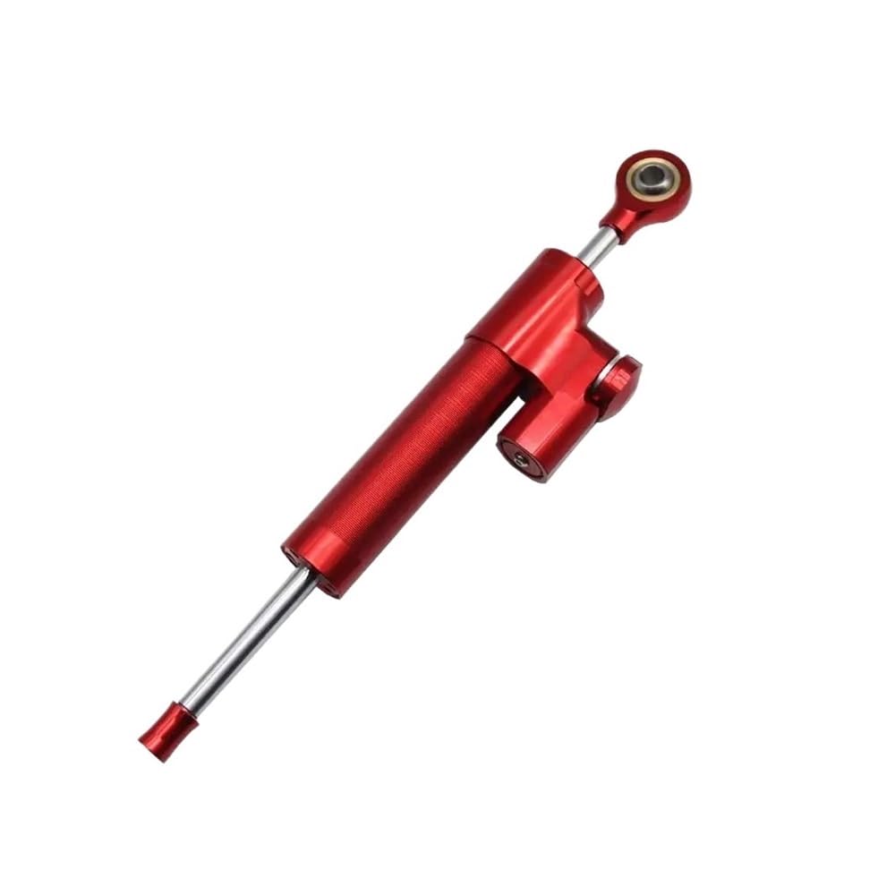 X Psblty Red Stabilizer Level Damping Motorcycle Steering Dampers Stabilizer Bracket Mount Kit Unversal Motorcycle Steering Damper Stabilizer Motorbike Accessories(Red)