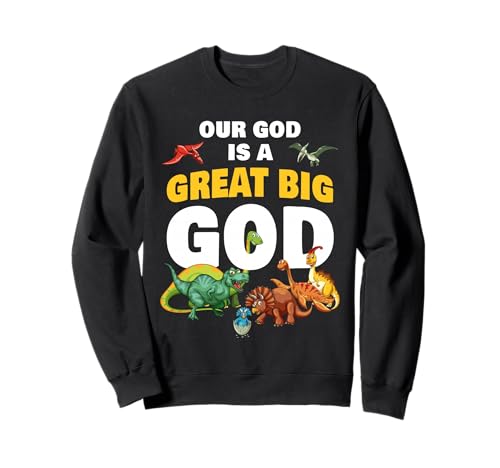 Our GOD is a Great Big GOD ? Christian Faith Kids Dinosaur �g���[�i�[