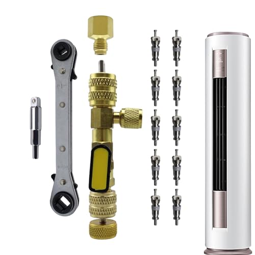 Outil de valve AC pour réparer les fuites de climatisation sans bloquer - 7