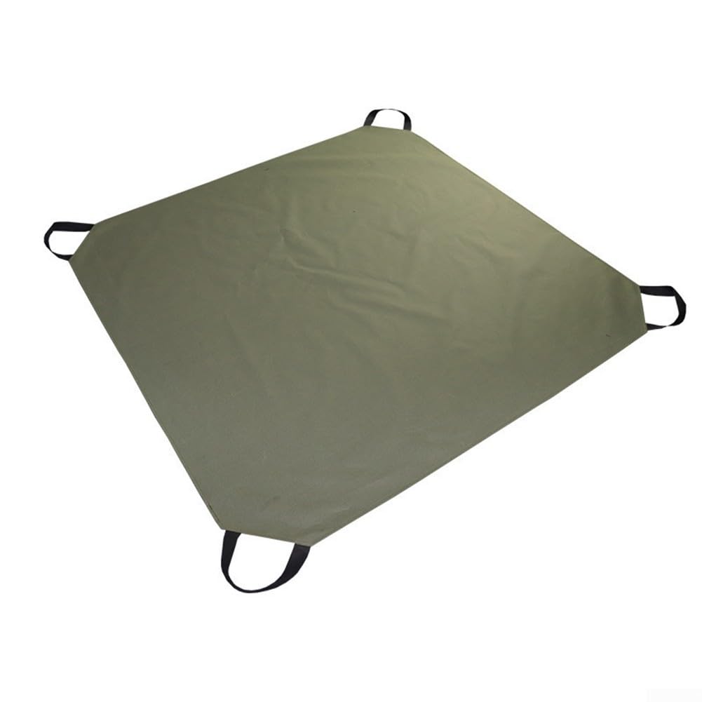 Foldable Leaf Bag Garden Rubbish Collection Mat With Handle Sheet, For Lawn And Yard Debris Storage And Outdoor Cleaning, Cloth Leaf Collection Mat