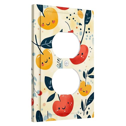 Generic Kirschfrucht Steckdosenabdeckung QD04