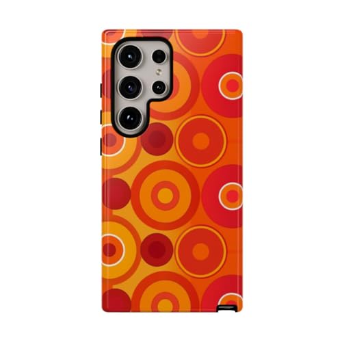 Coque Samsung S24 Ultra rigide évitez les rayures avec ce motif circulaire