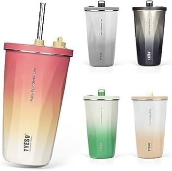 Amazon.co.jp: 広口 ステンレス ストロー付 ジム ピンク