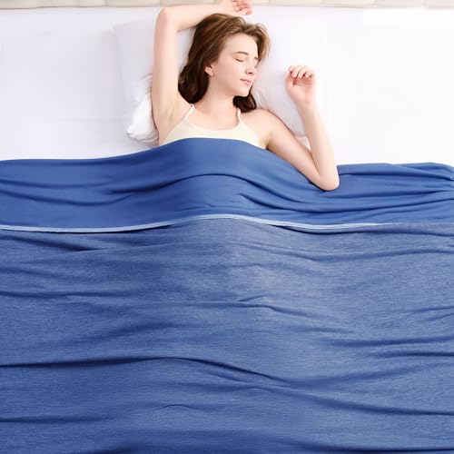 Topcee Cooling Blanket for Night Sweats Absorbs Heat to Keep Adults, Children Cool on Warm Nights...
