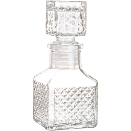 Listado de Licoreras de vidrio, tabla con los diez mejores. 47 Caja Sellada 96 Piezas Licorera De Vidrio Rodas Nano 65 ml