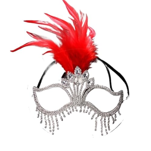 Masque en plumes pour femmes évite l'inconfort des bals masqués
