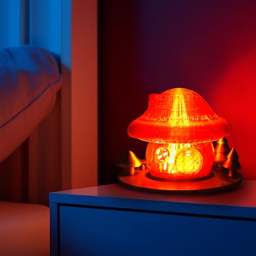 Image of 3D Printer Pla Filament HS Transparent Red for Bambu Lab AMS,AMS Lite