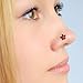 JOINPAYA 20Pcs Colorful Flower-Shaped Nose Studs Box Set Soft Rod Piercing Nose Rings Body Jewelry for Women Fashion