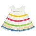 Agatha Ruiz de la Prada - Vestido Multicolor, niña, Blanco (8)