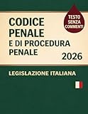  Codice penale e di procedura penale: 2026
