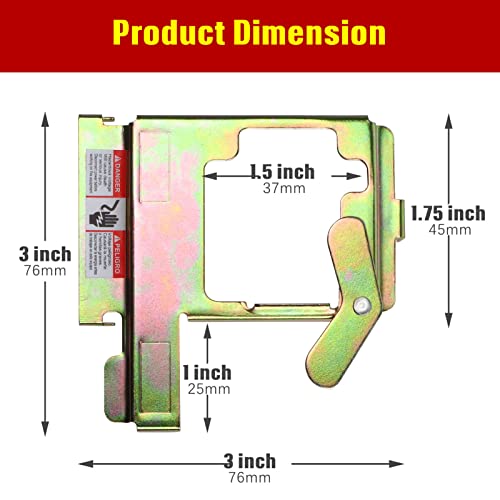 Image of Generator Interlock Kit Compatible with Siemens and Murray, Mechanical Interlock Kit Between The Main Breaker Powered by Utility Power and Generator Powered by Standby Power.