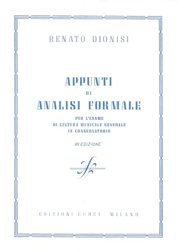 9790215904828 Appunti di analisi formale per l'esame di cultura musicale generale in conservatorio