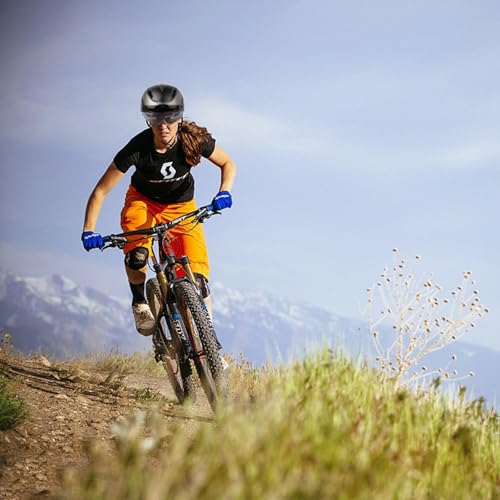 Shinmax Casco Bicicleta Certificato CE, Casco Bici Adulto con Occhiali Magnetici Staccabili Visiera Shield for Hombres Mujeres Casco da Bicicletta Mountain & Road Regolabile Protezione Ski & Snowboard - imagen 8