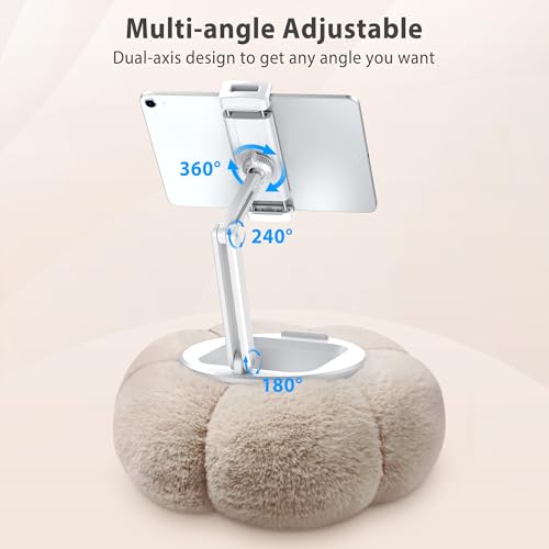 Coussin support tablette pour Kindle et iPad anti-fatigue avec bol à goûter lavable intégré - 3