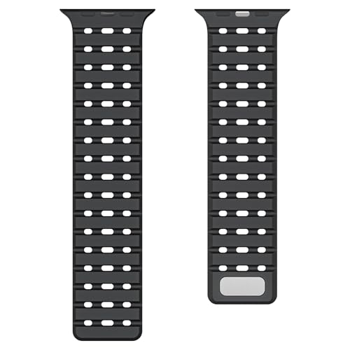 Bracelet Apple Watch Ultra 49mm perforé respirant en silicone souple