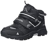  Kappa Hovet Tex Kids, Botas Clasicas Unisex Niños, Black Silver 1115, 28 EU