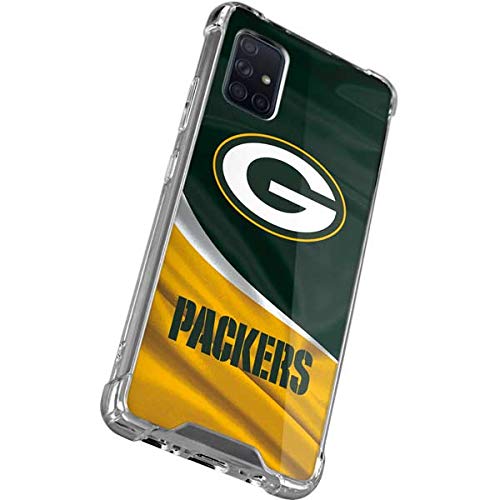 Skinit Clear Phone Case Compatible with Galaxy A51 5G - Officially Licensed NFL Green Bay Packers Design