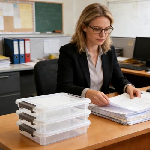 Boîte de classement pour protéger vos documents de l'humidité - 4