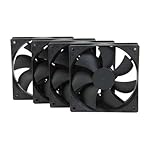 Rosewill 120mm Case Fan 4-Pack, Long Life Sleeve Bearing Computer Case Fan ROCF-13001, Ultra Quiet Computer Cooling Fan 4 Pack 120 mm Standard Case Fan - Image 2