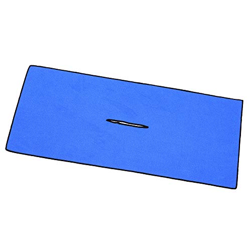 Mile High Life | Pro Tour Caddy Towel | 17” x 40” with 8” Center Slit Microfiber Waffle Texture (14 Colors)