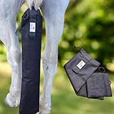 MANE & STABLE Waterproof Horse Tail Bag – Adjustable Protective Wrap & Guard for Braided or Loose Tails – Quick-Release, Show-Ready Tail Care for Equestrians – 31.5