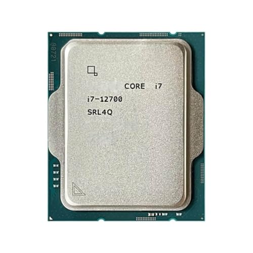 Image of Core i7 12700 12th Generation 2.10 GHz Upto 4.90Ghz LGA 1700 Socket 12 Cores 20 Threads 25 MB Smart Cache Desktop Processor (Comes with Stock CPU Fan and Thermal Paste).