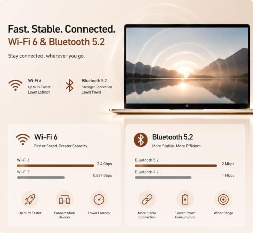 Image of HP 17.3 inch Laptop, AMD Ryzen 3 5300U Processor, Large HD Display, 8GB RAM, 256GB PCIe SSD, Windows 11, Full-Size Keyboard with Numeric Keypad, Long Battery Life