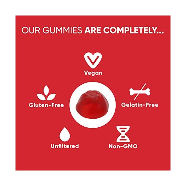 Apple-Cider-Vinegar-Gummy-Vitamins-by-Goli-Nutrition-Immunity-Detox-1-Pack-60-Count-with-The-Mother-Gluten-Free-Vegan-Vitamin-B9-B12-Beetroot-Pomegranate Goli Apple Cider Vinegar Gummy Vitamins - 60 Count - Vitamin B12, Gelatin-Free, Gluten-Free, Vegan & Non-GMO