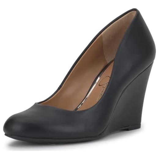 Jessica Simpson Women's Cash Pump, Black, 8 Medium US