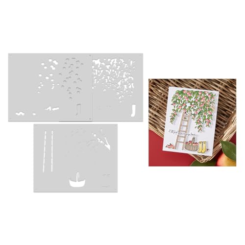 Pochoirs de superposition verger I Pick You motif nature