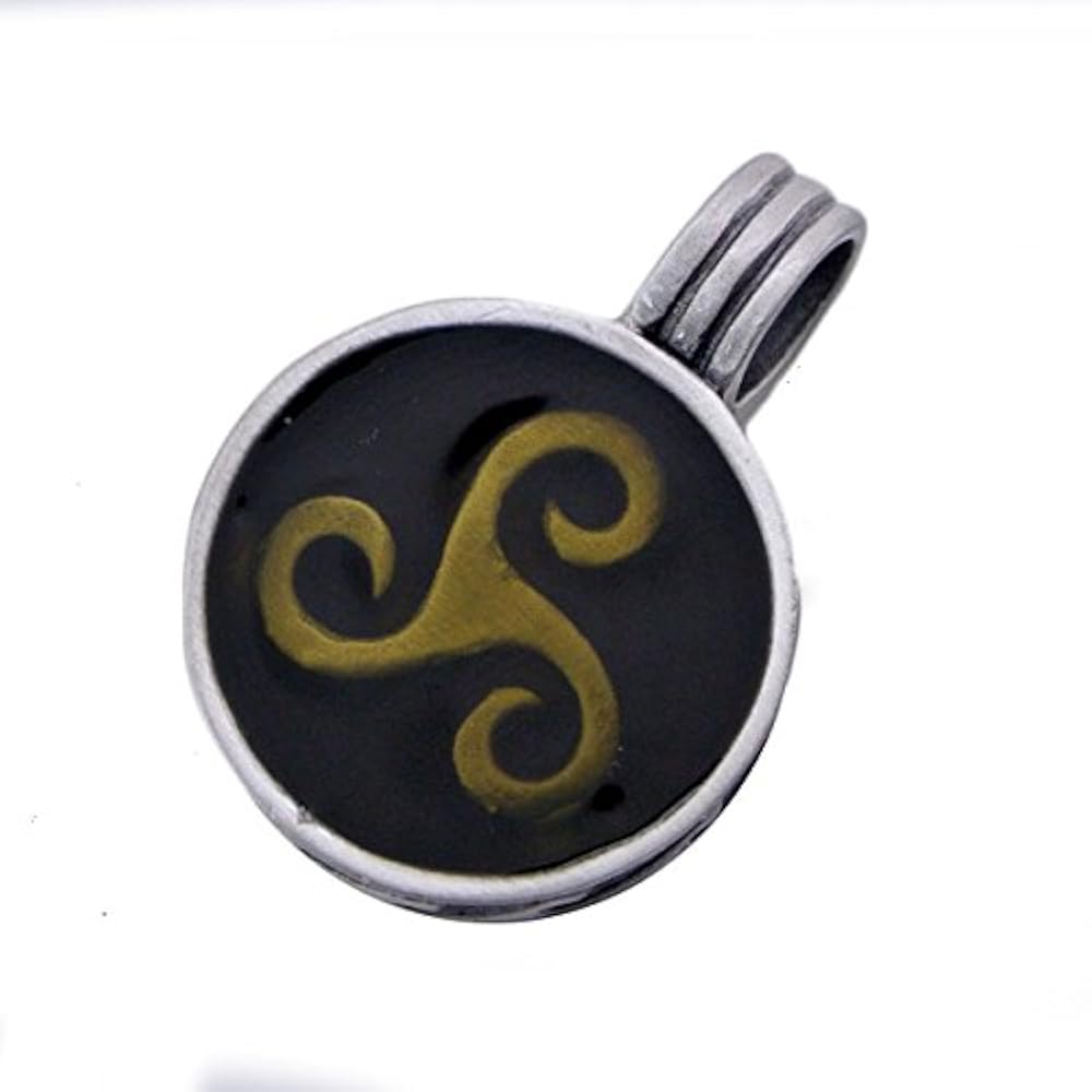 Bico星雲ペンダント(b108?)カラー樹脂とメタル???Morning Star強力Spirit??? | BICO サーフビコ ネックレス⁄ペンダント（レザーチョーカー