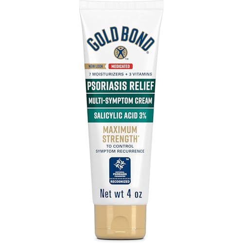 Best Moisturizer for Psoriasis on Legs: 7 Soothing Picks After 50 6 Gold Bond Multi-Symptom Psoriasis Relief Cream, 4 oz, Itchy Skin Relief