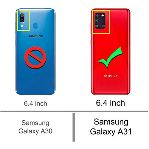 Capa Antishock Corações Samsung Galaxy A31 - Bordas Reforçadas