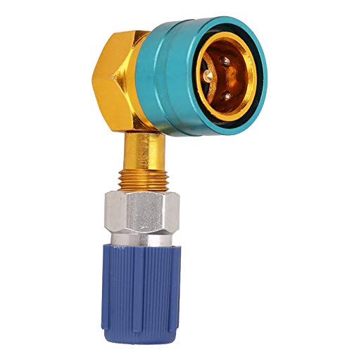 Adaptateur Rapide R1234YF Vers R134A Côté Bas – Connecteur Climatisation Auto – Aluminium Qualité