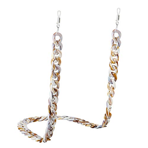 Gracelife Resin Leopard Eyeglass Chain Sunglasses Holder Eyewear Retainer Strap (Leopard #024)