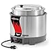 Vollrath 72018 Food Warmer/Rethermalizer Package - Round Heat and Serve 7 Quart, Includes Inset, Cover and Hinge