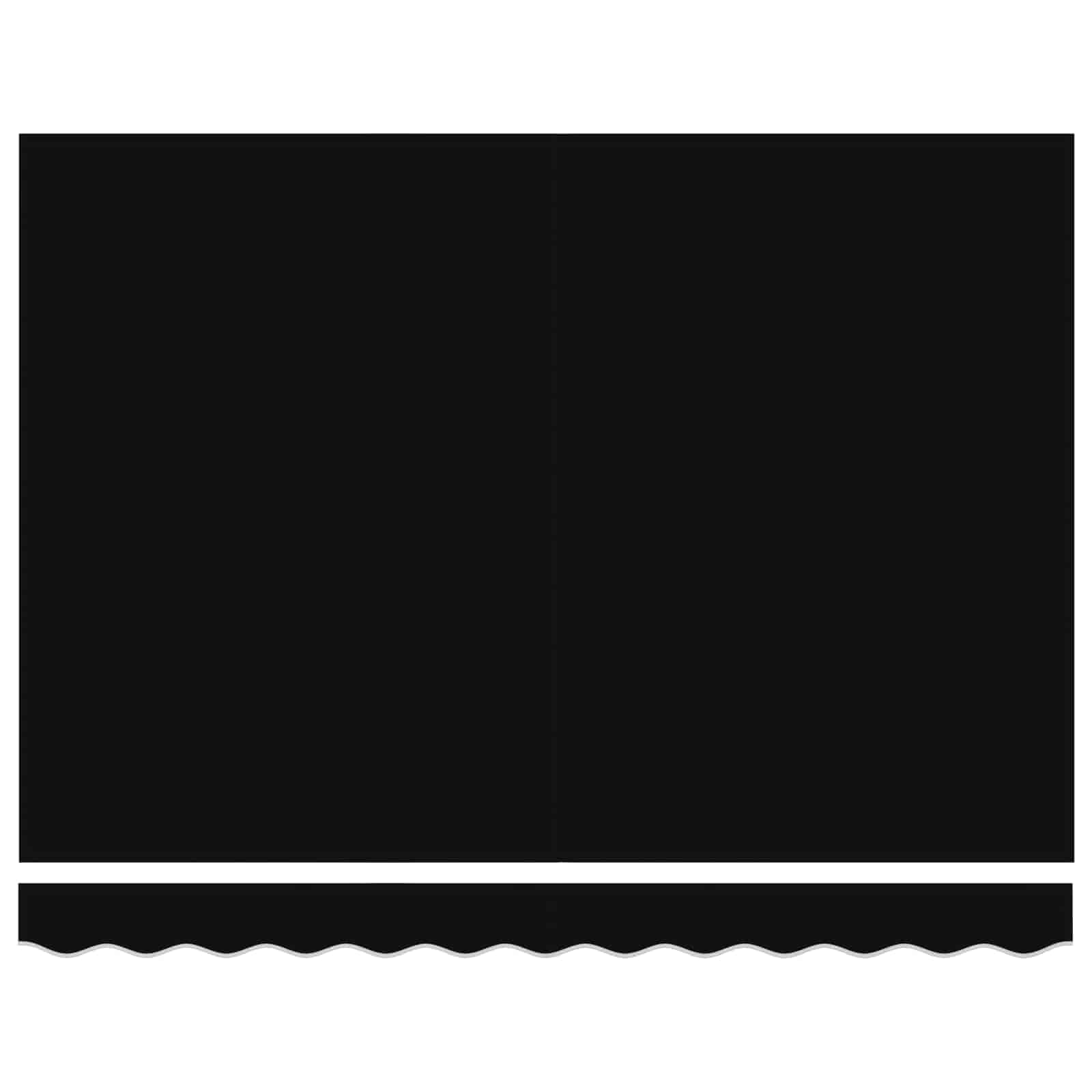 Tenda da Sole Retrattile Manuale 350x250 cm Alluminio Nero | Copertura parasole per giardino e terrazza con tessuto in poliestere resistente ai raggi UV e struttura robusta.