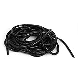  New Lon0167 PC Cinema Vorgestellt TV Kabel Draht zuverlässige Wirksamkeit Organizer Spiralverpackungsband 8mm OD 37Ft(id:23c 81 65 fdd)