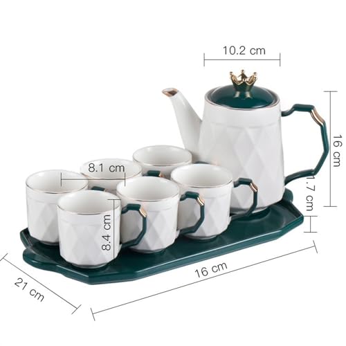 Carafe en céramique et service à café complet pour la maison